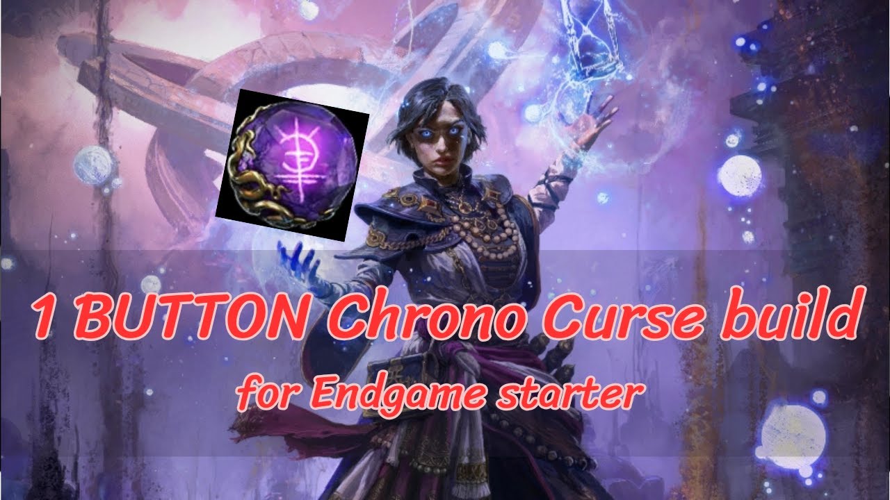 Path of Exile 2: Chronomancer 1 button build. LV.68 skill tree and 5 exalted is enough for T15 map!