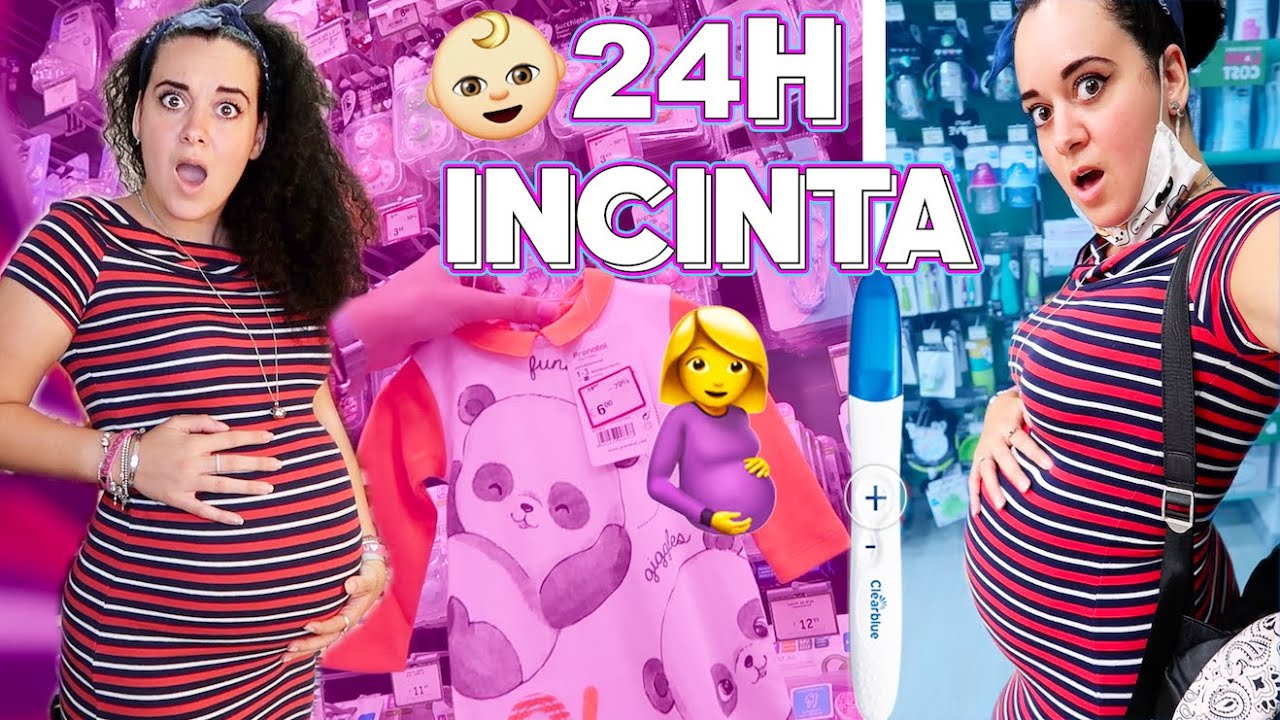 INCINTA PER 24 ORE 🤰🏽- Vivo come una donna incinta di 9 mesi!  👶🏼 BELLISSIMO!!