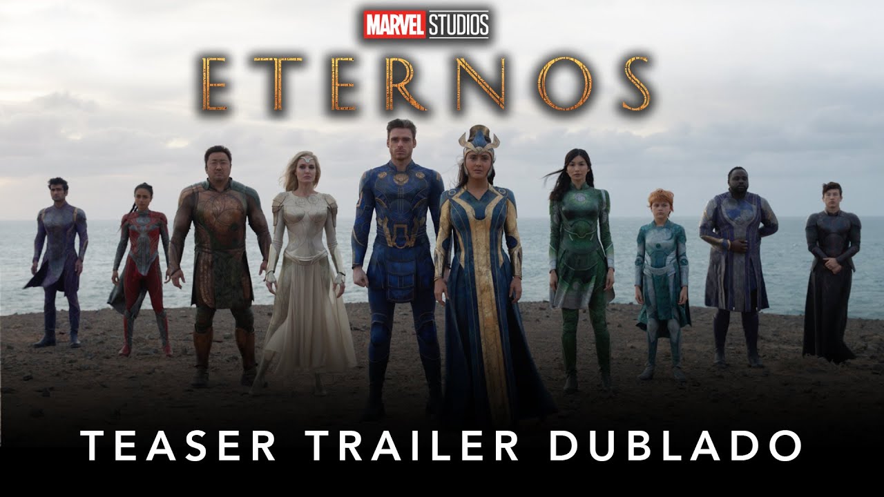 Eternos | Marvel Studios | Teaser Trailer Dublado