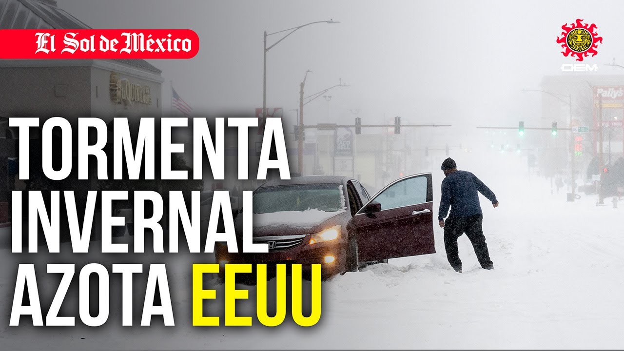 Tormenta invernal azota EEUU