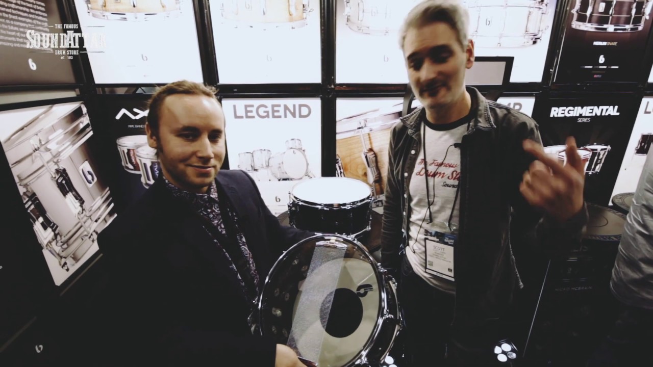 NAMM 20 | BRITISH DRUM CO. NICKO MCBRAIN TALISMAN SIGNATURE SNARE DRUM