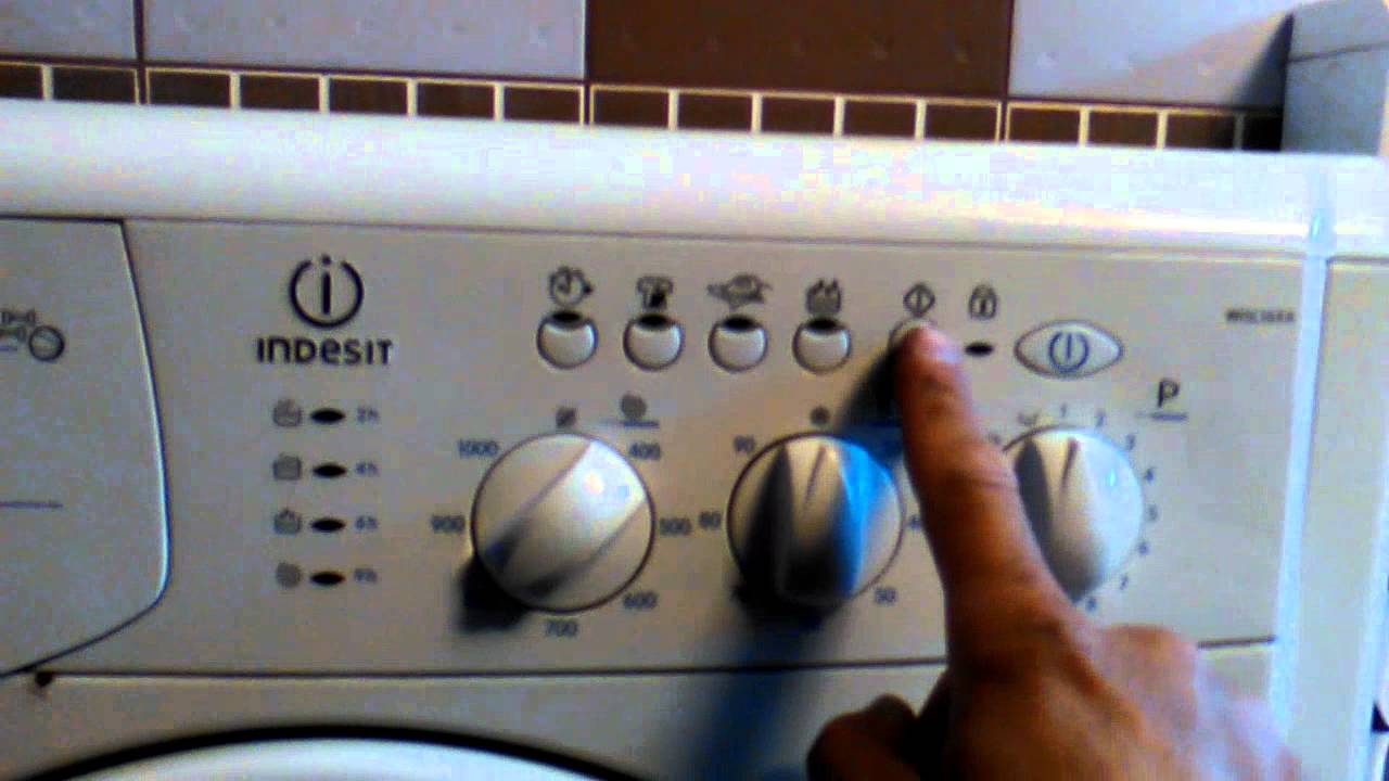 Indesit WISL 105 PROBLEME