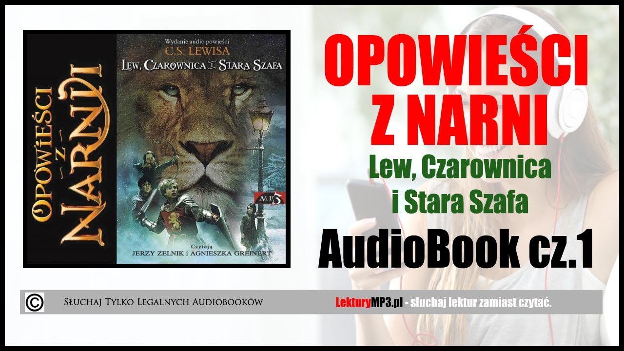 OPOWIEŚCI Z NARNII Audiobook MP3 🎧 cz.1 | Lew, Czarownica i Stara Szafa (pobierz) ✅