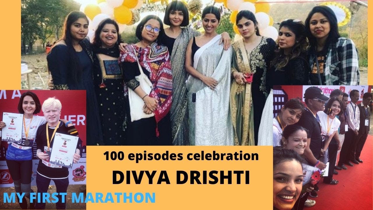 want to see the real fans of Divya Drishti? marathon with visually impaired. #divyadrishti #starplus