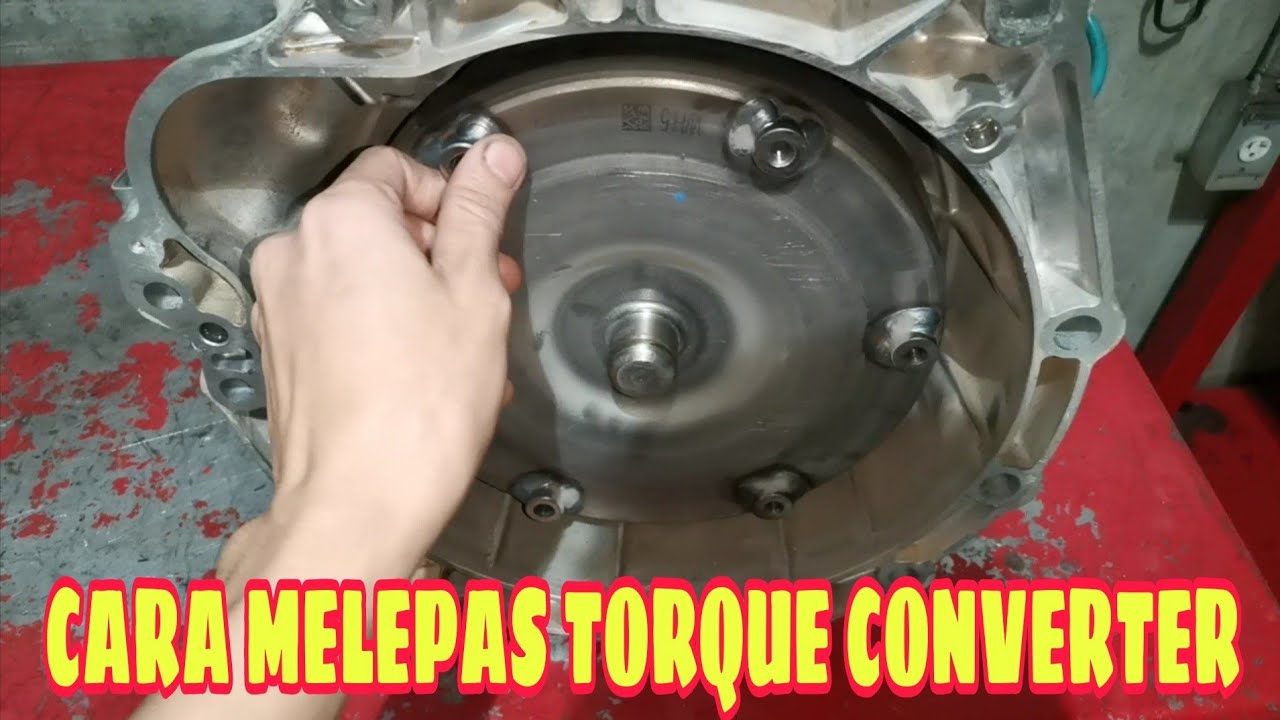 Cara melepas baut Torque Converter