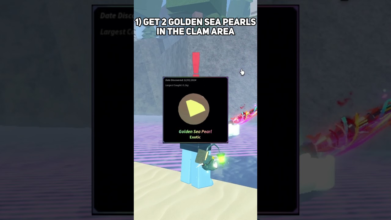 How TO GET ROTEK in Roblox FISCH! (Rod Of The Eternal King) #fisch #roblox #shorts