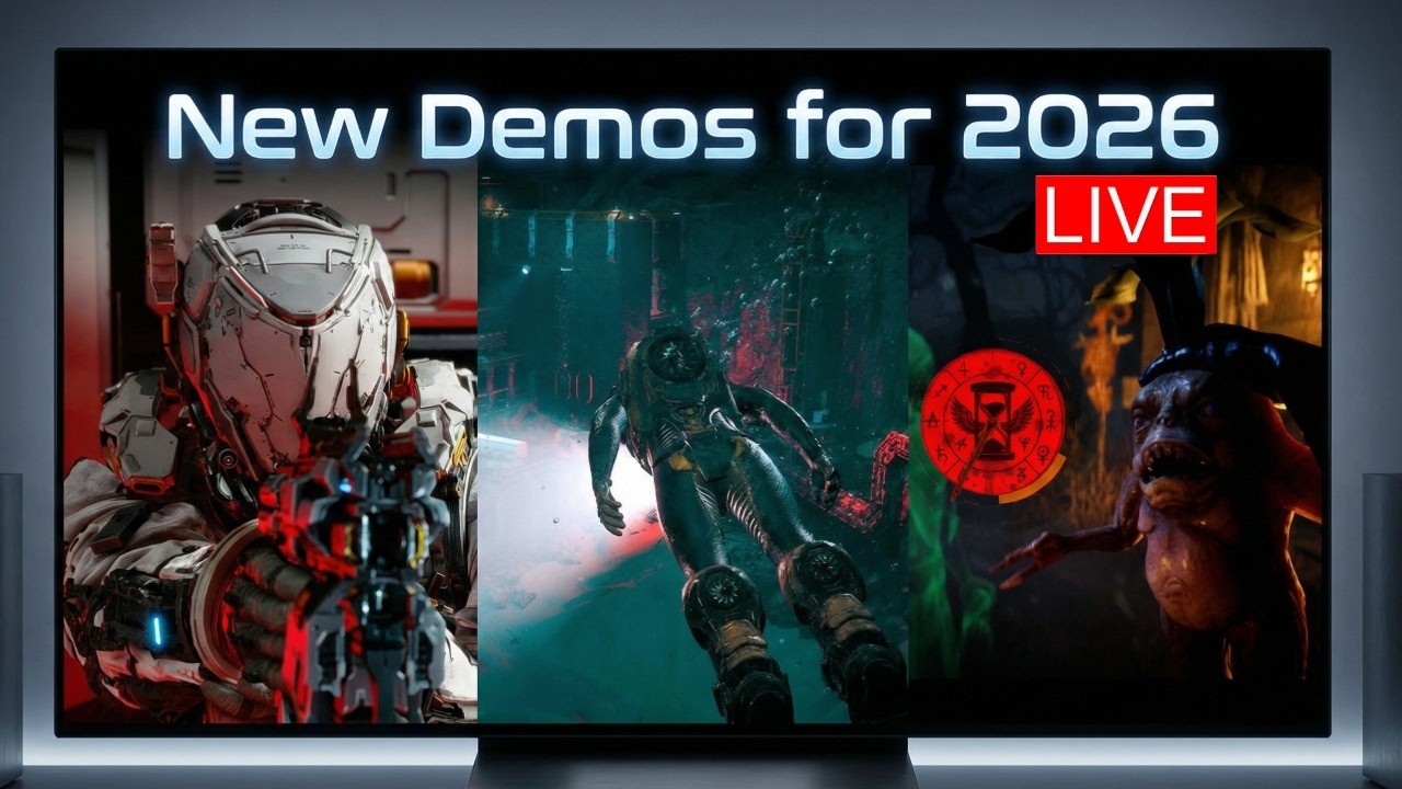 🔴LIVE - NEW DEMOS | Cthulhu: The Cosmic Abyss - PRAGMATA - EPOS 11 & MORE !