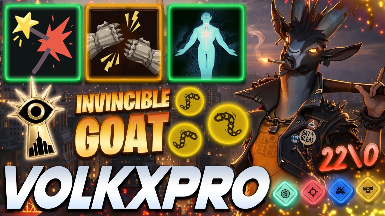 VolkXPRO Billy INVINCIBLE GOAT 22\0 - Deadlock Pro Gameplay & Guides [Watch & Learn]