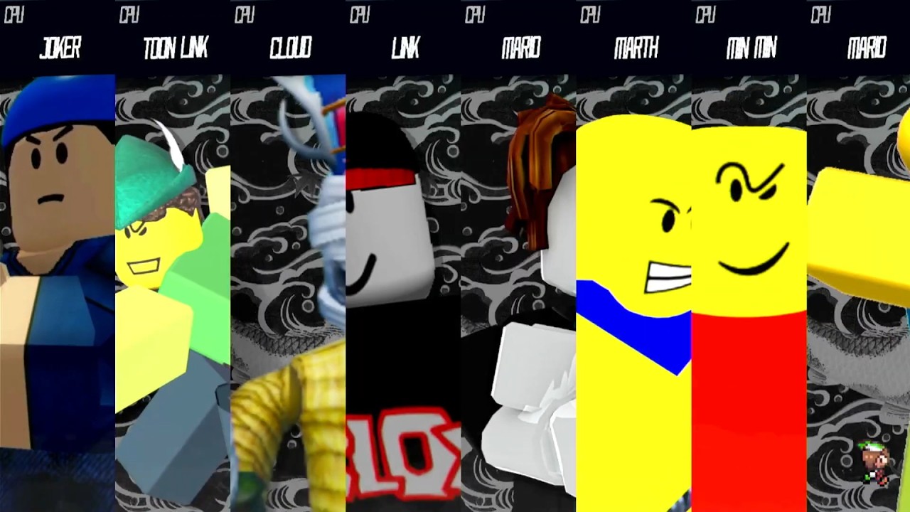 Epic Roblox Battle - Requested Smash Bros Battle
