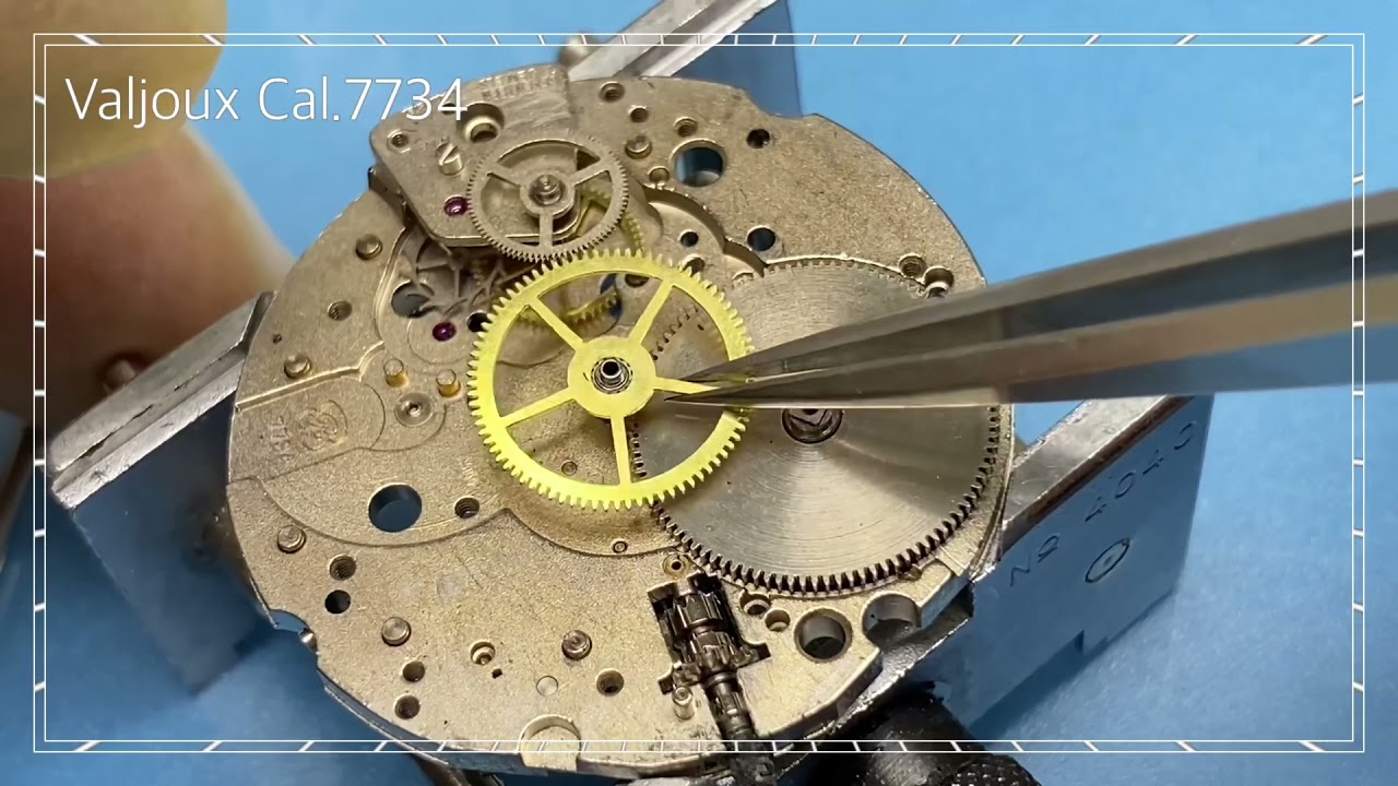 Valjoux Cal. 7734 Chronograph ヴァルジュー