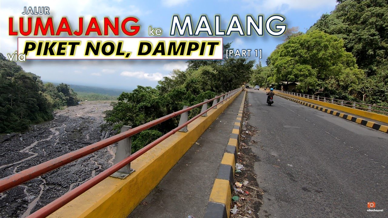 Jalur Lumajang-Malang via Piket Nol, Dampit.. Jalurnya TRUK PASIR dan TEBU!!! MACETTT!!!