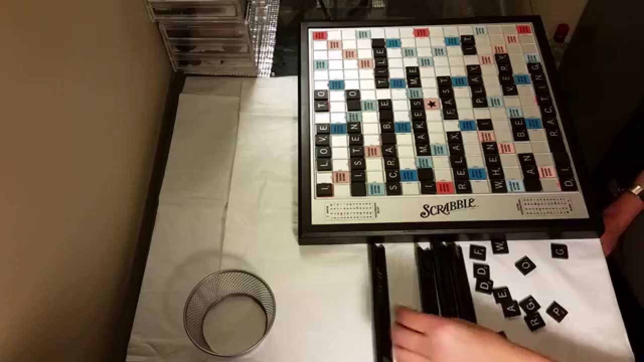 #29 ASMR Scrabble Game Tiles! (silent)