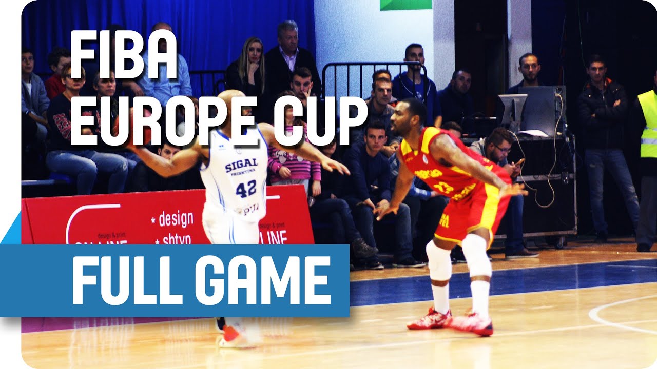 Sigal Prishtina (KOS) v Energia (ROU) - Full Game - Group K - FIBA Europe Cup