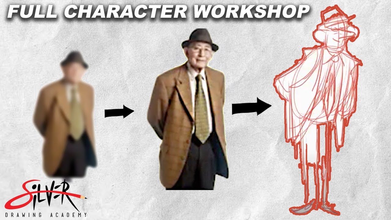 FULL WORKSHOP: Drawing Characters From Shape to Detail & The Blur Exercise