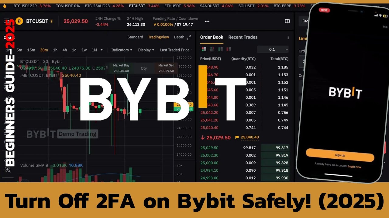 How to Turn Off 2FA on Bybit Safely (2025 Guide)? Bybit 2FA Disable Tutorial