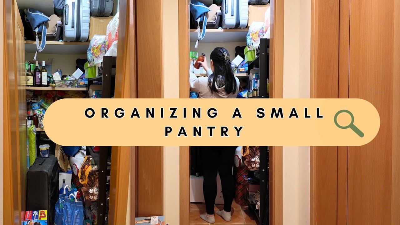 Realistic Small Pantry Organization| pinay in portugal