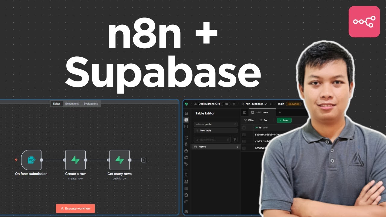 n8n + Supabase: Cara Connect Database Modern untuk Automation di n8n