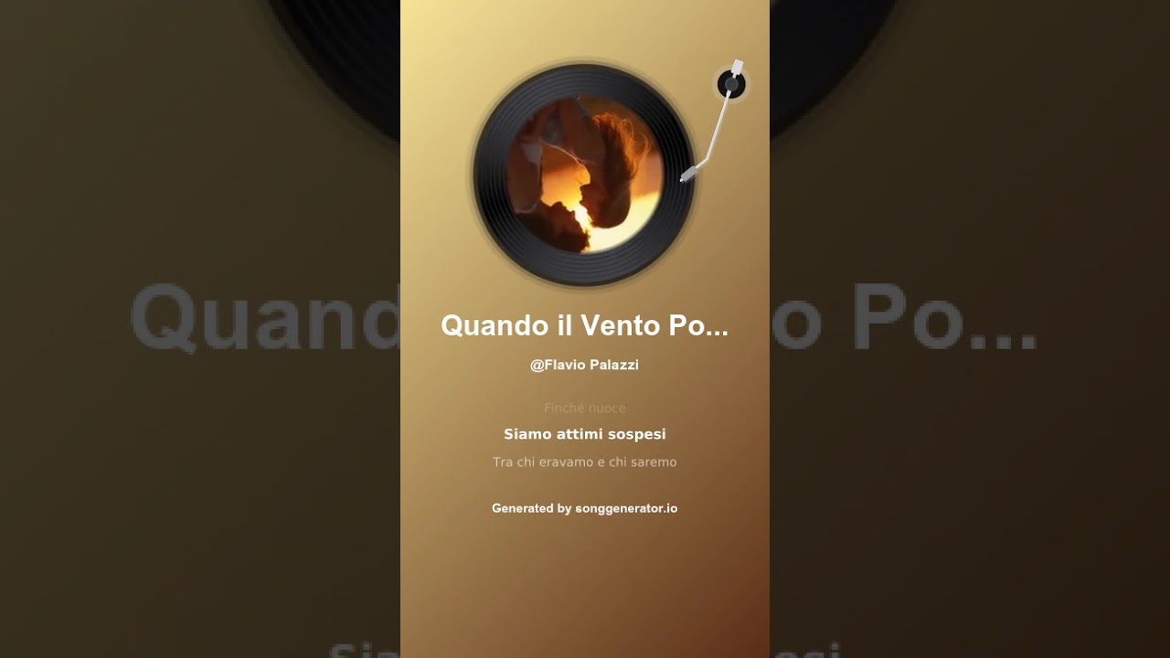 Quando il Vento Porta Via