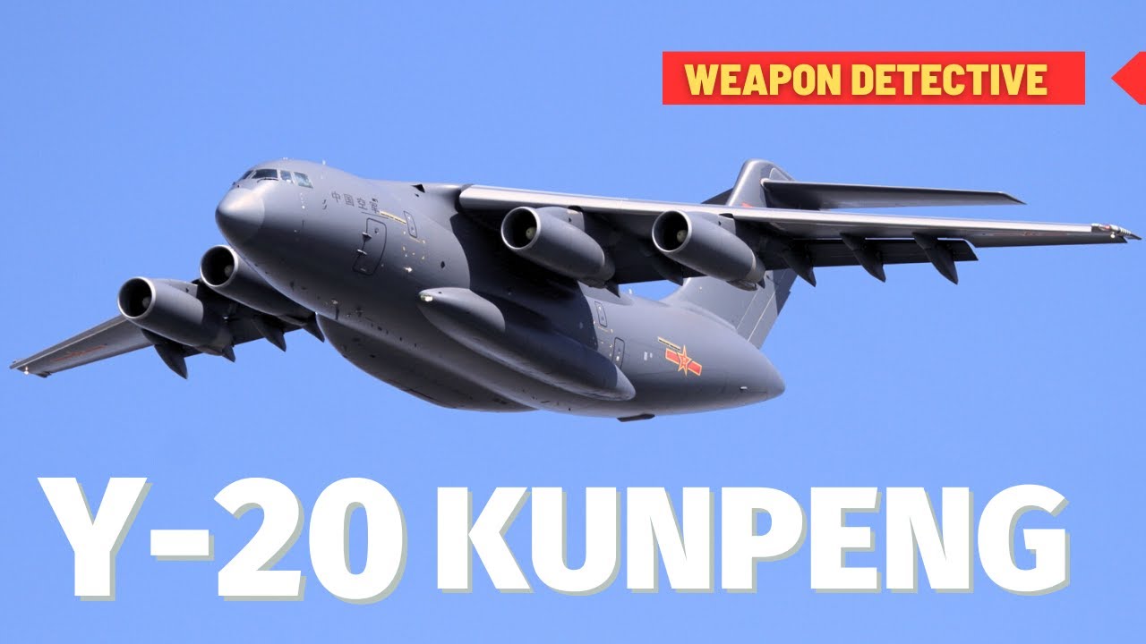 Xi'an Y-20 Kunpeng | Китайский военно-транспортный самолет, перевозящий НОАК