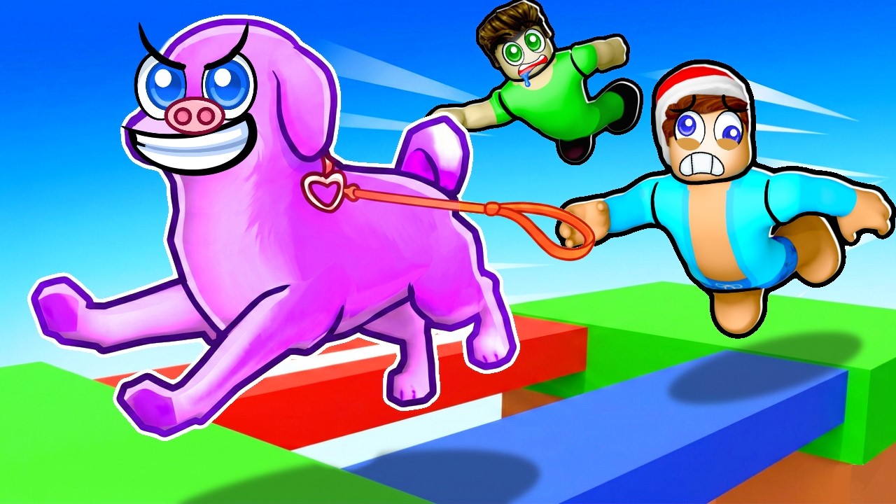 VENČÍME PSY v Robloxu! (Walk the dog)