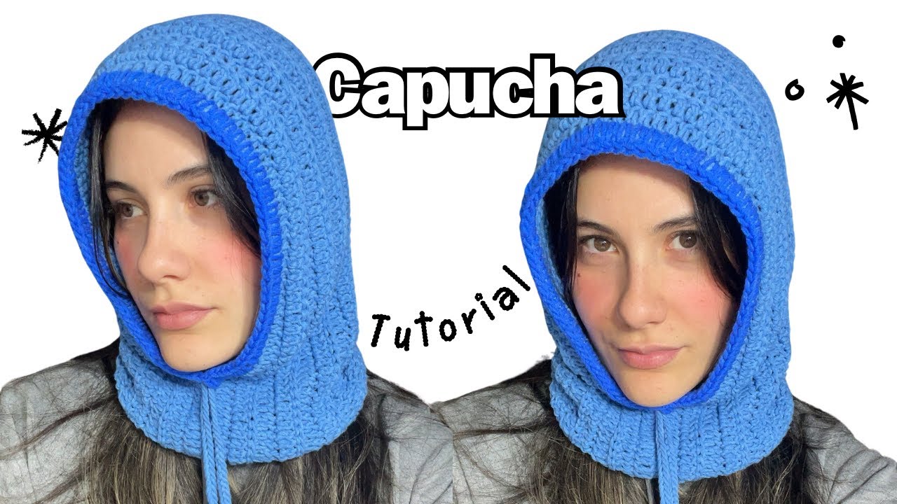 Capucha - Balaclava a Crochet  ¡Para principiantes! | Tutorial Hebras Crochet