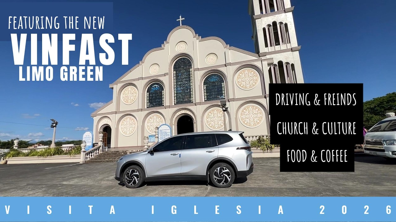 Visita Iglesia: A Vinfast Limo Green Full Electric Vehicle Adventure