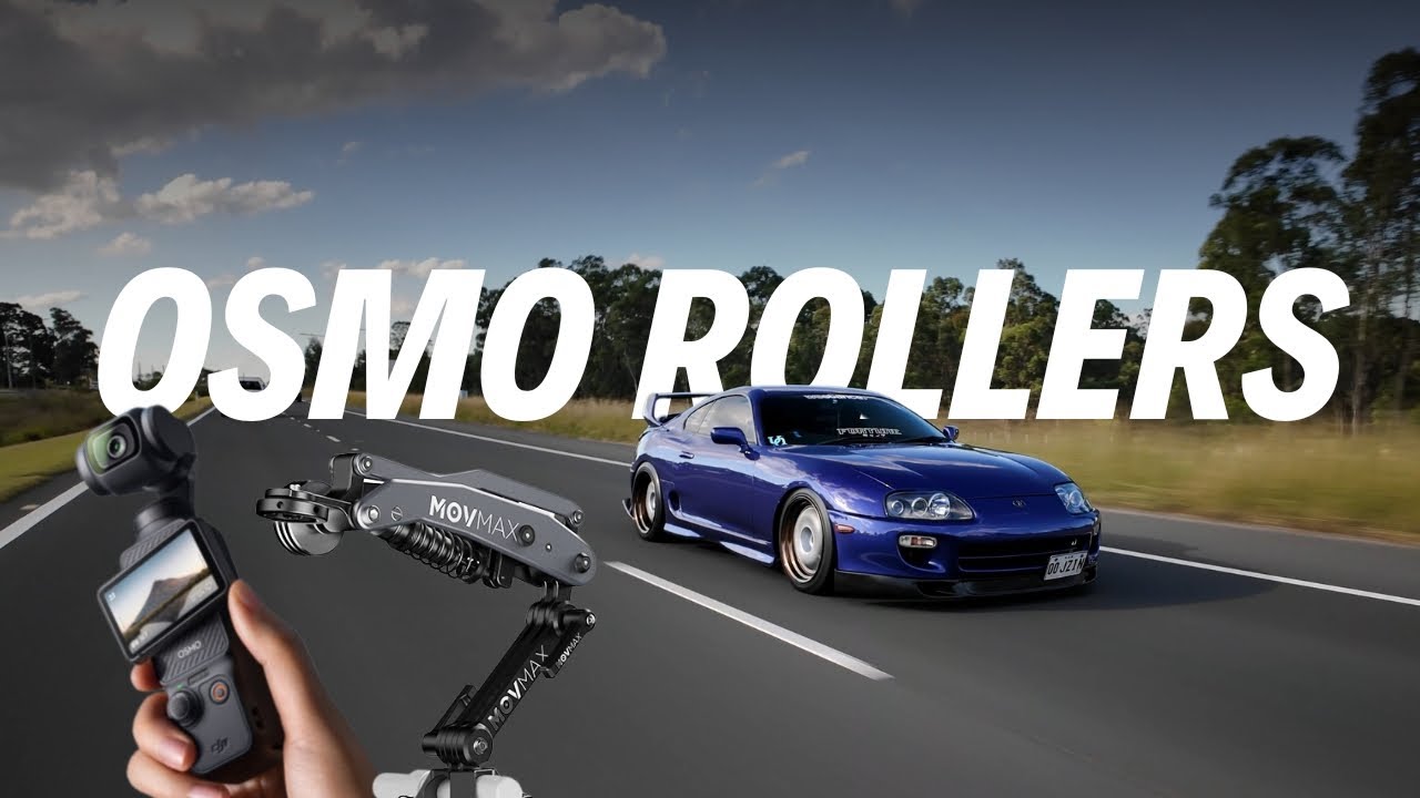 Rolling shots just became a LOT easier - Movmax Blade Arm + Osmo Pocket 3