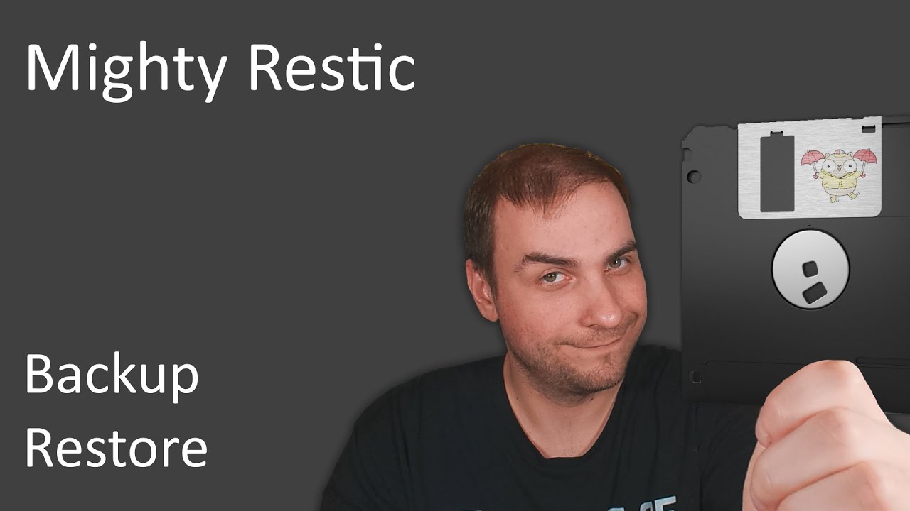 Mighty Backups and Restores with Restic