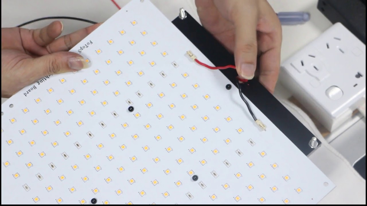 MeiJiu 320W 800 leds red IR660nm grow light FOTOPS-V2-320H-1 with dimmer build in