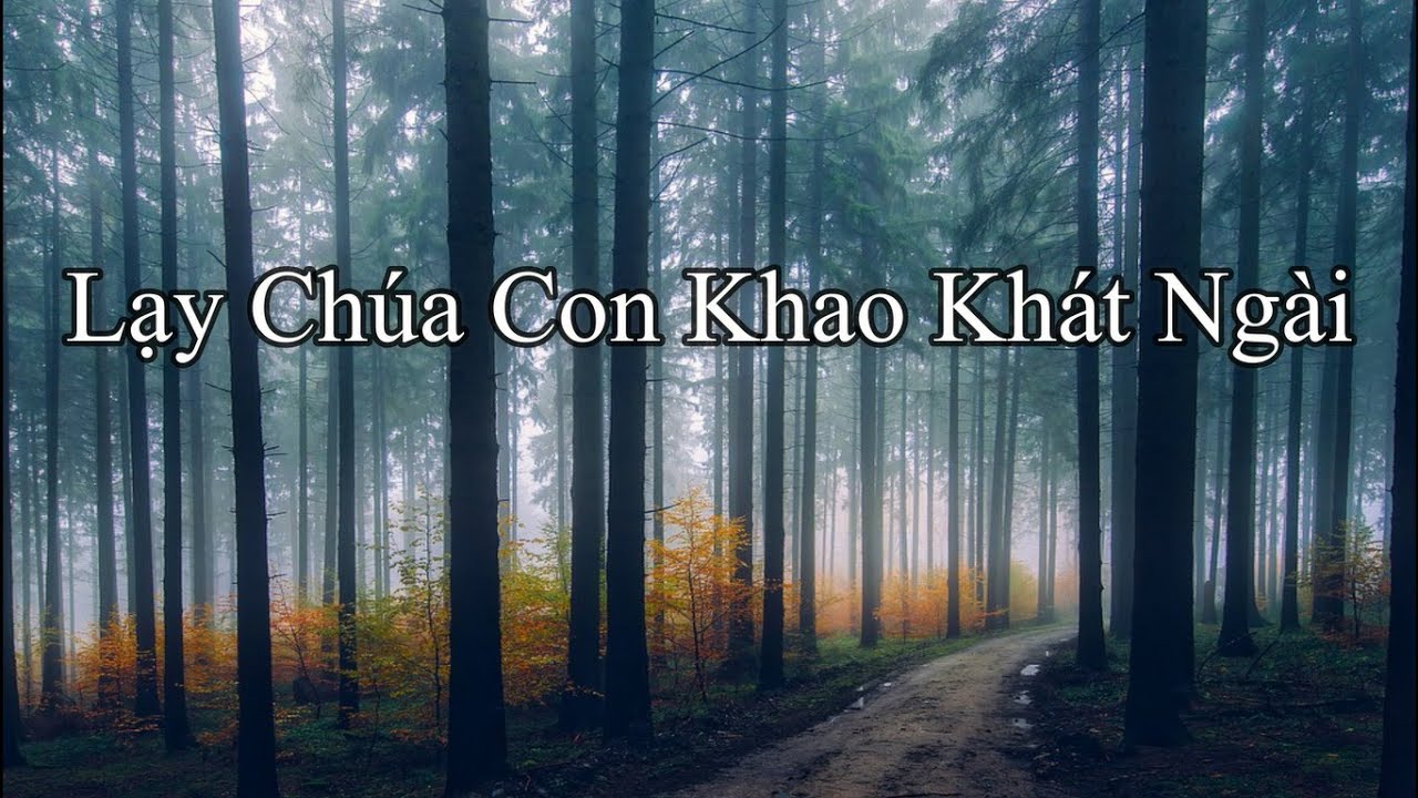 Lạy Chúa Con Khao Khát Ngài | Lê Nguyệt Anh | Lyrics