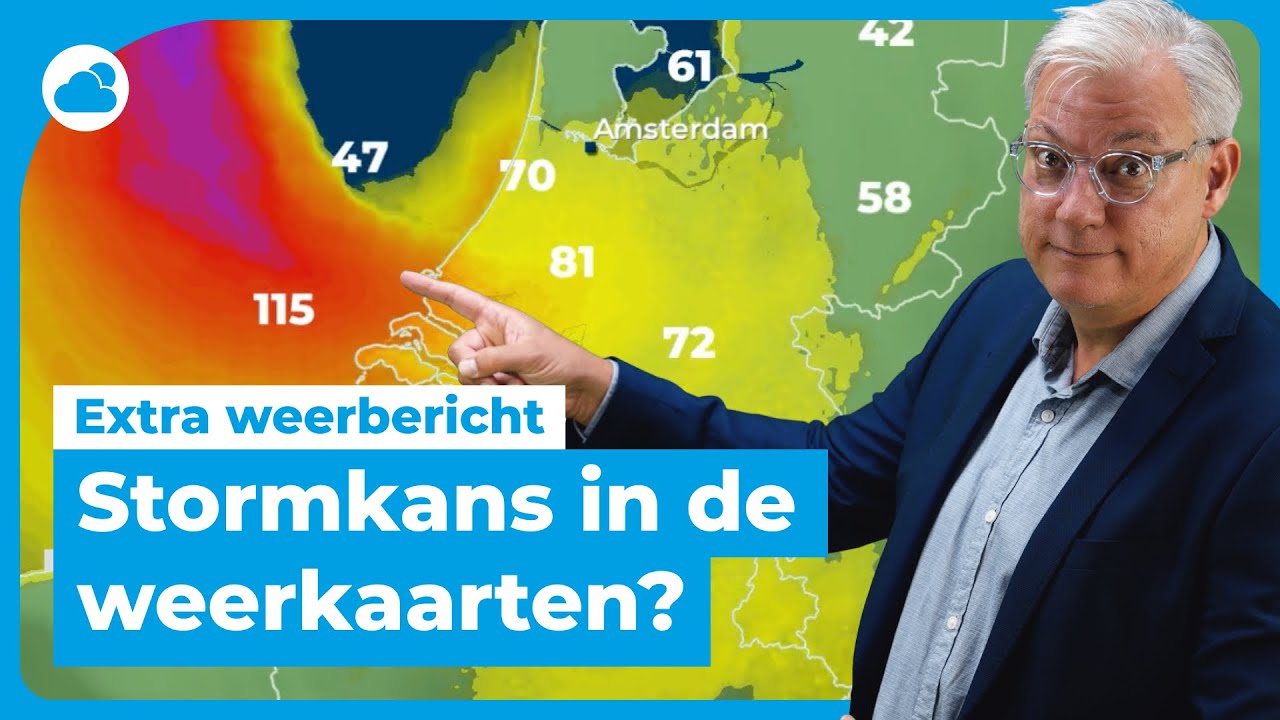 Extra weerbericht: woensdag onstuimig met kans op storm?