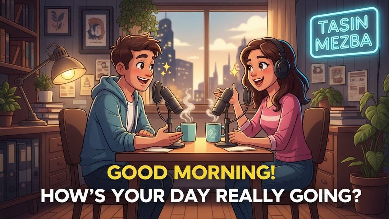 Good Morning! How's Your Day? ?? English Conversation