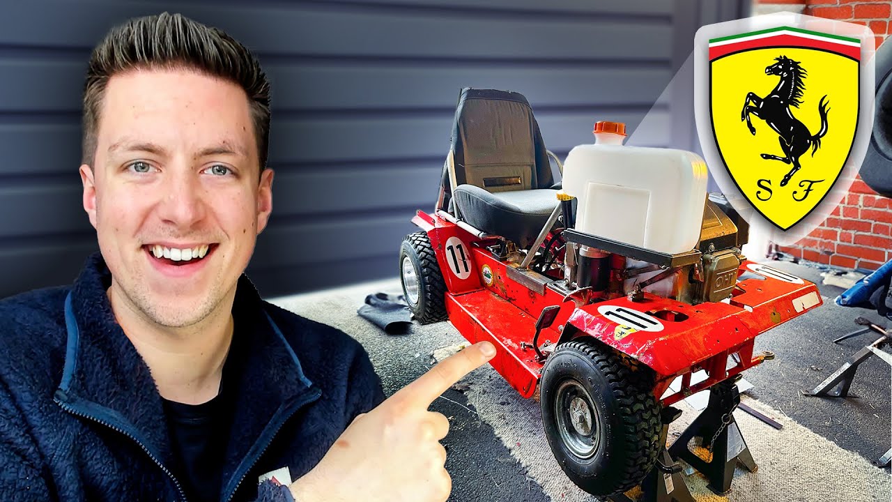 I Bought a Racing Lawn Mower From an F1 ENGINEER!
