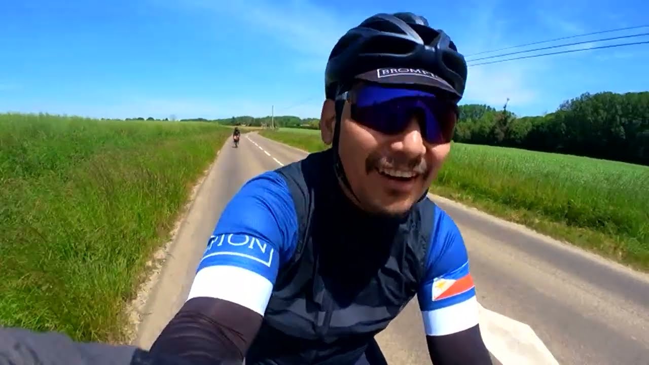 London to Paris (Day 3) on our Brompton bikes - Gournay-En-Bray to Paris