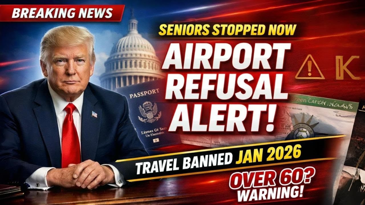 💥 SHOCKING: New Passport Rules for Seniors Begin January 2026 — Airport Denials Start
