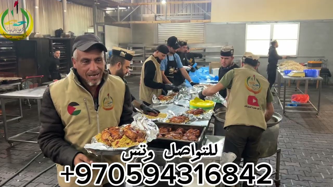  في قلب الخط الإصفر 😨😍مشاهد مؤثرة من إفطار رمضان في شمال القطاع 