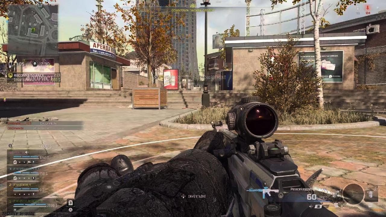 Call of Duty fin zone embusquade