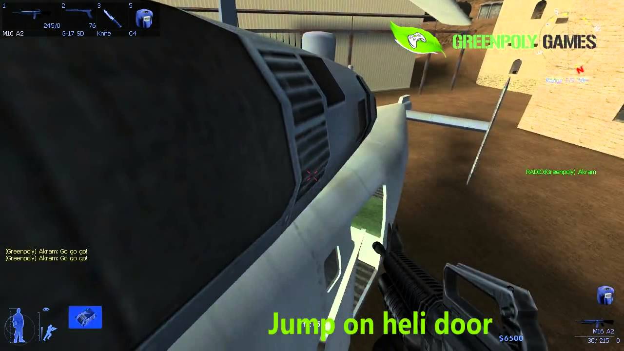 IGI 2 climb on helicopter
