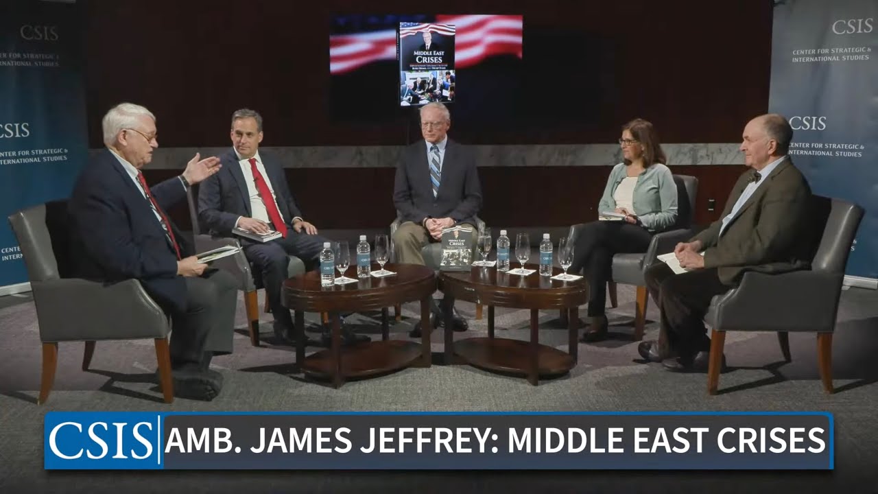 Middle East Crises - A Conversation with Ambassador James F. Jeffrey