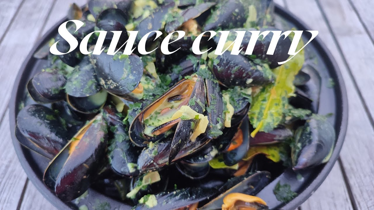 RECETTE DE MOULES SAUCE CURRY - UN REGAL ! COMMENT CUISINER LES MOULES ?