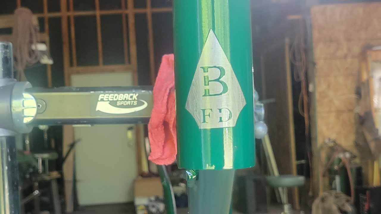 Powder Coating a Repaired Bike Frame