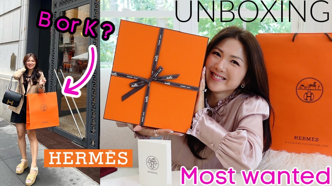 NO WAY! I GOT MY MOST WANTED B OR K -UNBOXING | CURRENT PRICE + GETTING QUOTA BAGS FROM H STORE Q&A