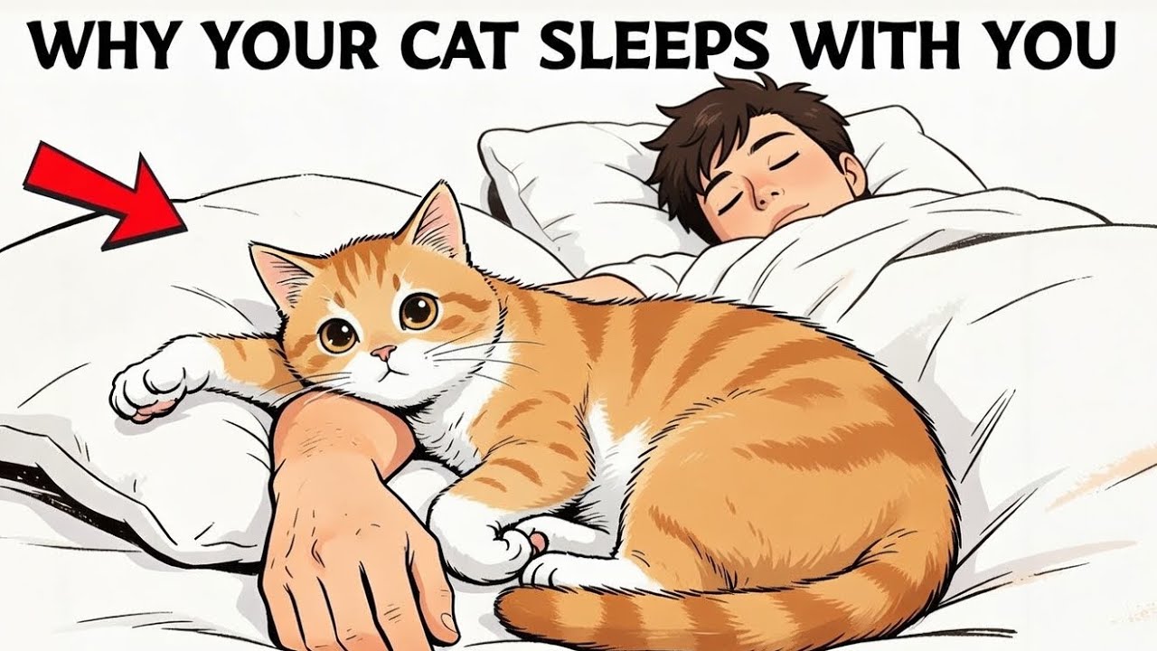 If Your Cat Sleeps With You, They’re Trying to Tell You This!