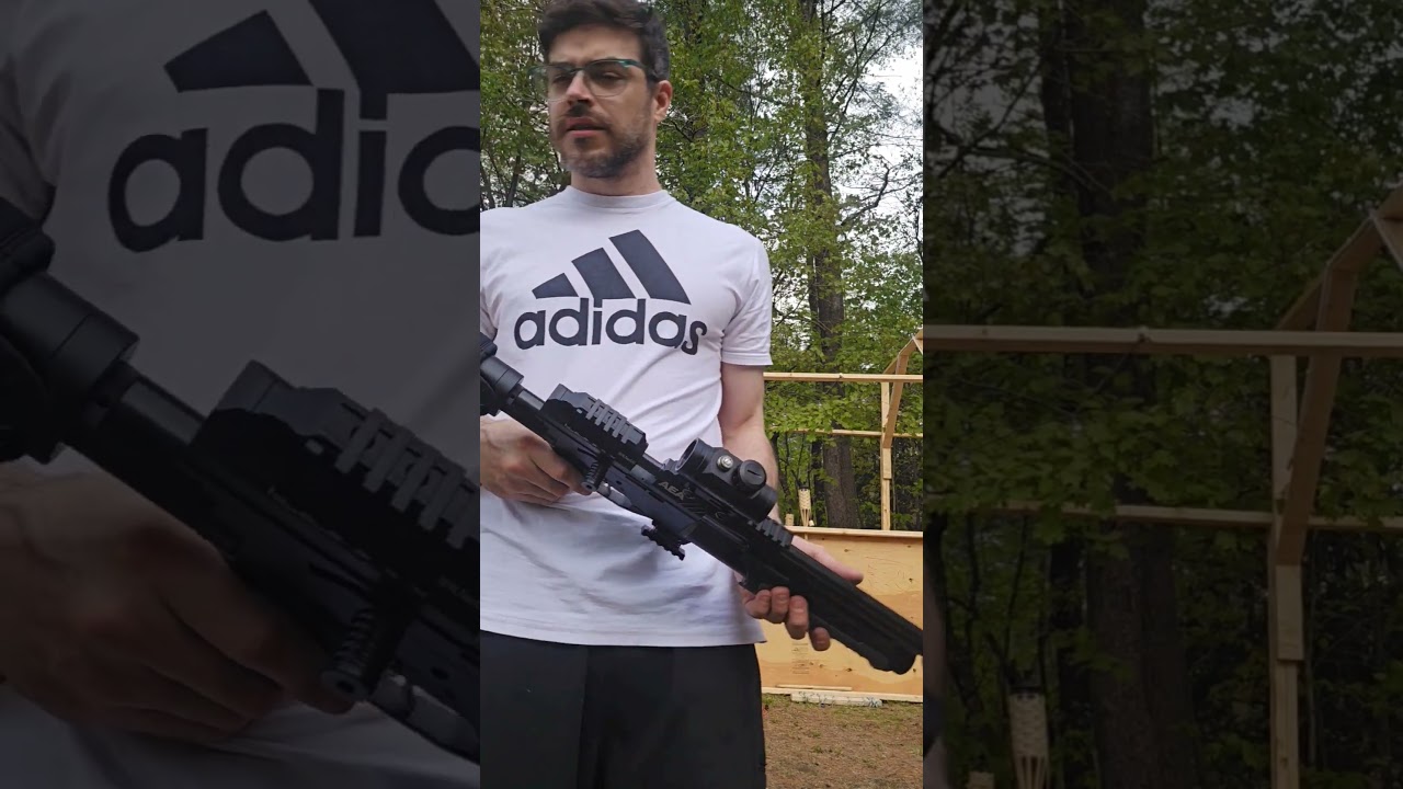 NEW AEA Megalodon pump action airgun with Great Kami moderator #airgun #aea #pumpaction
