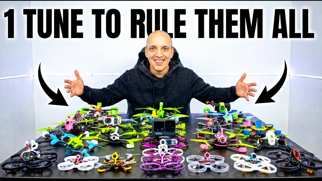 Best FPV Drone PIDS, TUNE & Filters for EVERY Drone