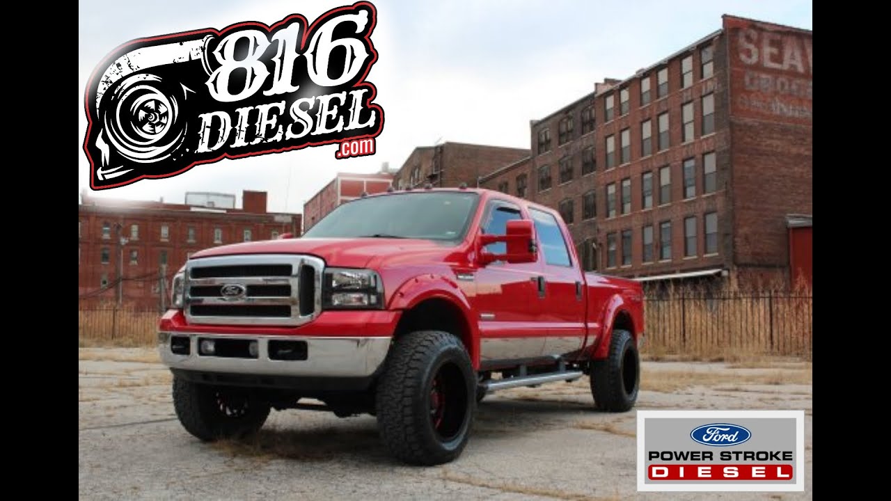 2005 Ford F250 Red Lariat