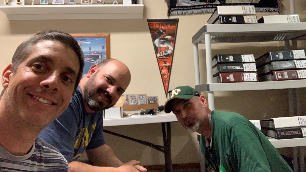 BaseballCardJunkies TV - Live in the Man Cave, ft. Oakland A's 915