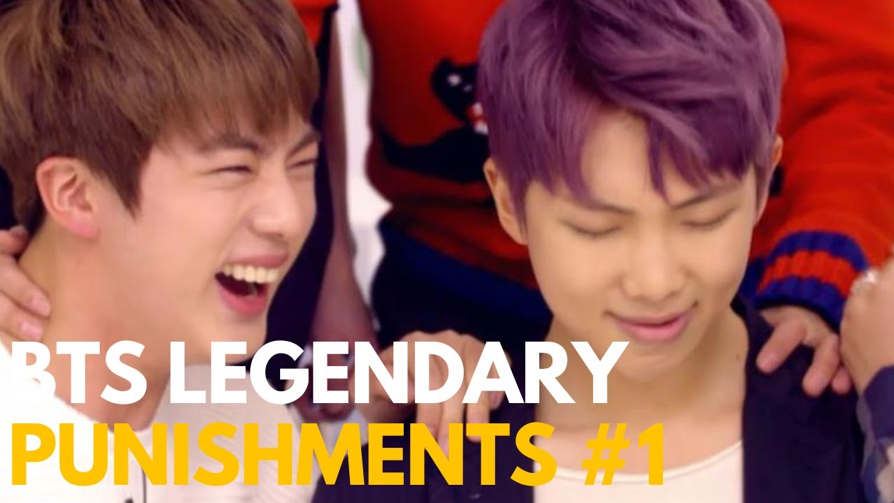 bts legendary punishments #1 kiss namjoon on the cheek