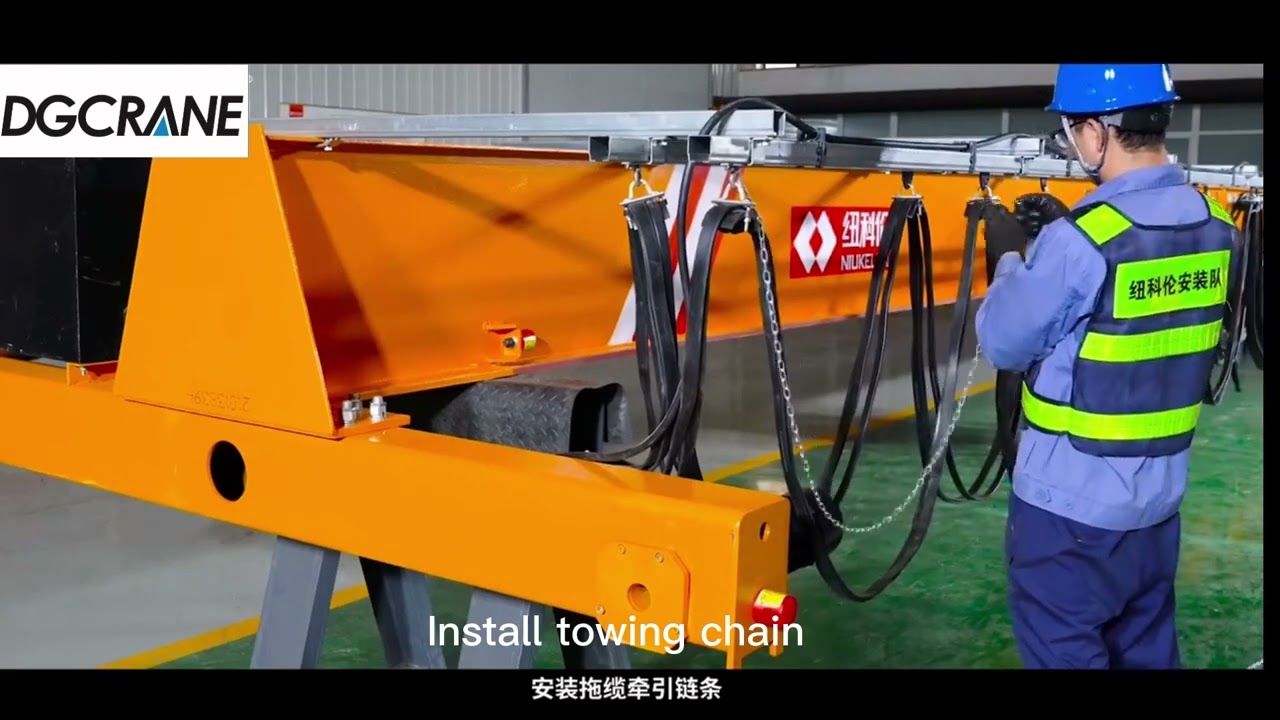 Installation guide for new Chinese electric single beam crane