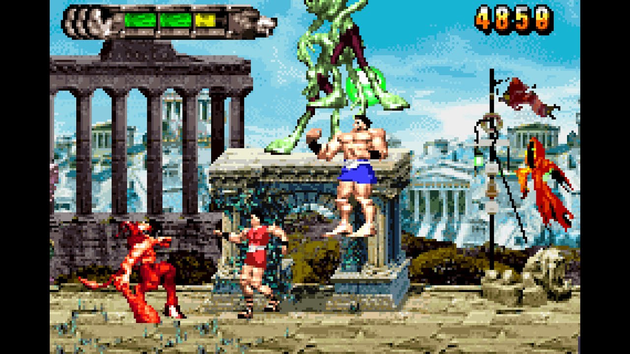Altered Beast: Guardian of the Realms Game Boy Advance 2 player Co-op 60fps